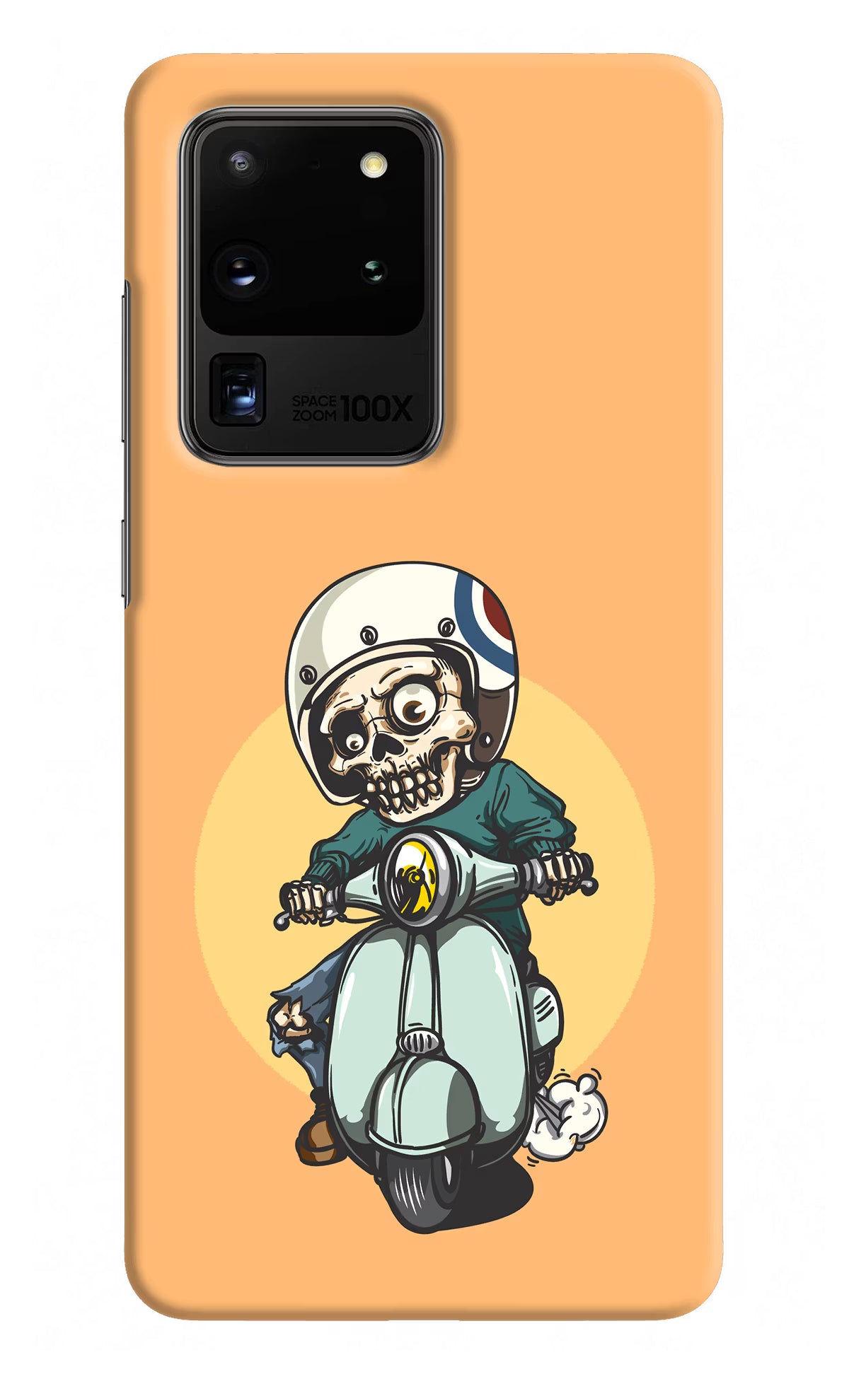 Undead Biker Samsung S20 Ultra Hard Case Back Cover by Casekaro