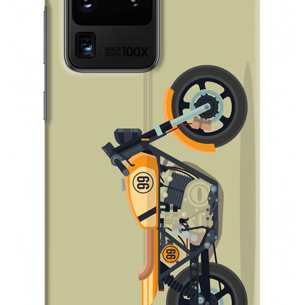 Vertical Speedster Samsung S20 Ultra Hard Case Back Cover by Casekaro