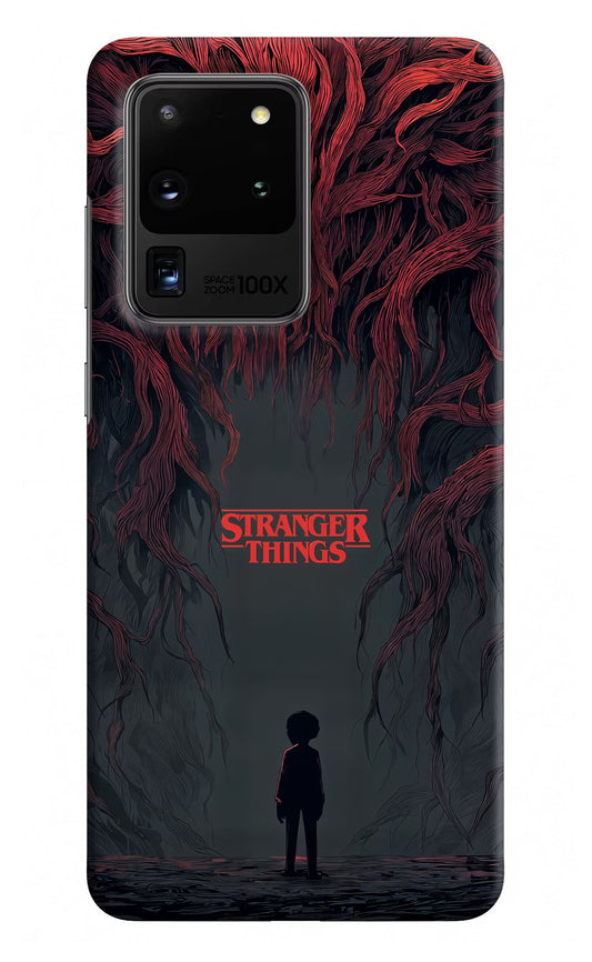Ordinary Things Dark Side Samsung S20 Ultra Hard Case Back Cover by Casekaro