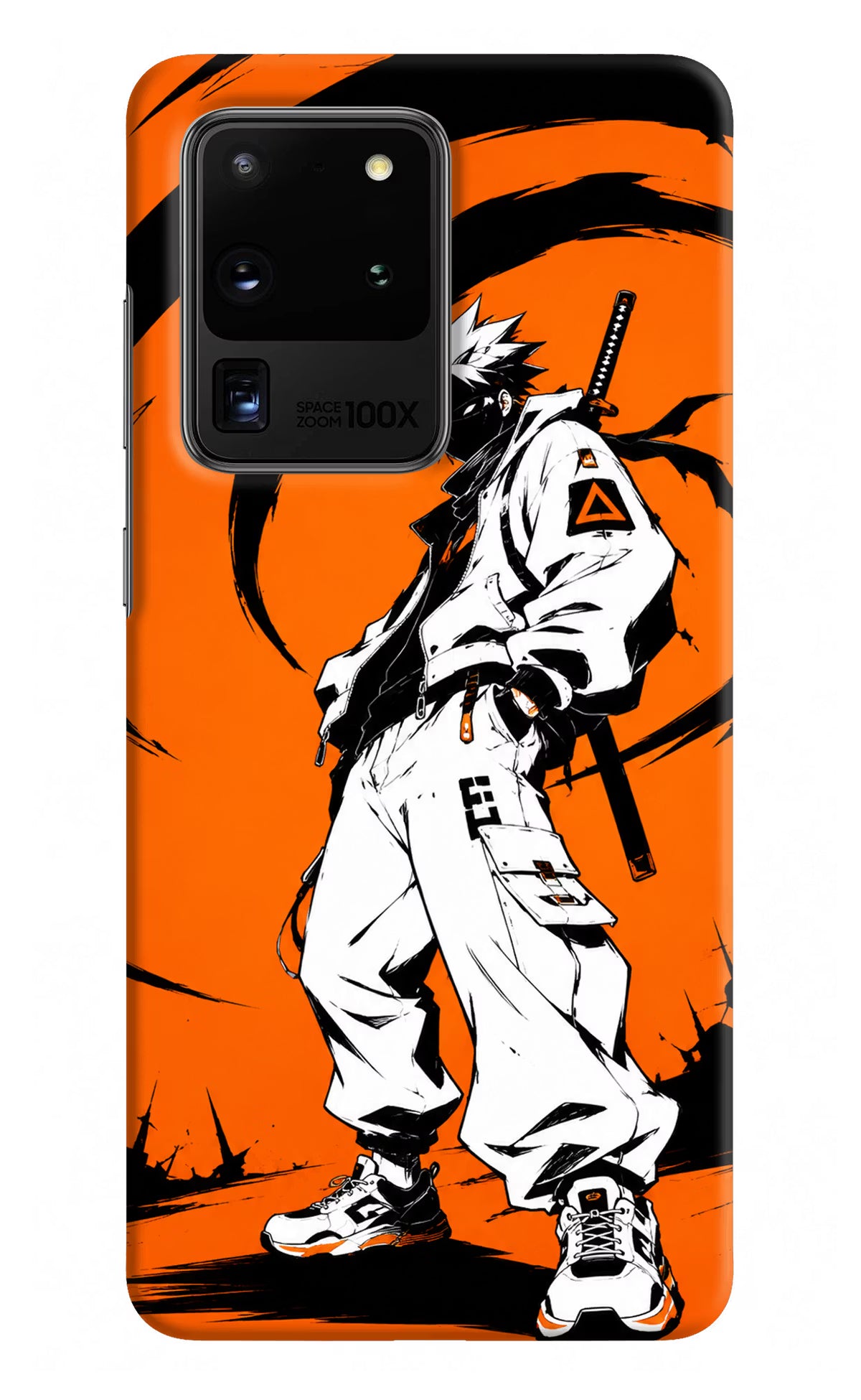 Street Samurai  Samsung S20 Ultra Hard Case Back Cover by Casekaro