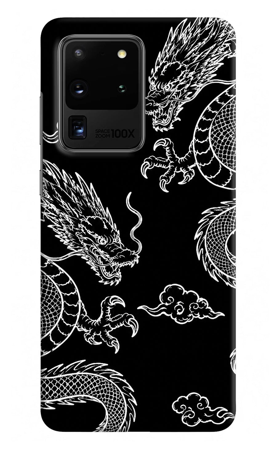 Twin Dragons Samsung S20 Ultra Back Cover, Hard case