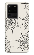 Spider Web Samsung S20 Ultra Hard Case Back Cover by Casekaro