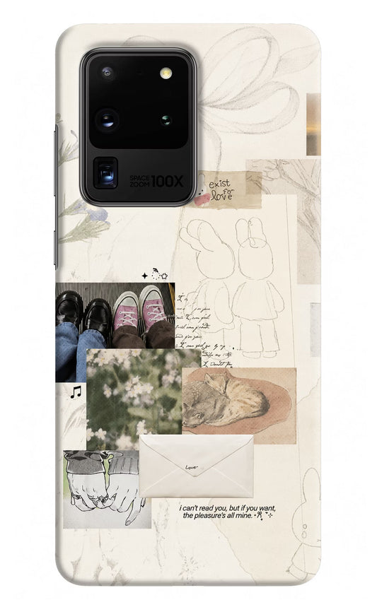 Soft Aesthetic Samsung S20 Ultra Back Cover