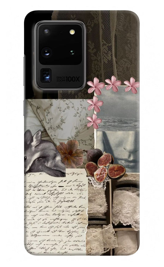 Midnight Sky Samsung S20 Ultra Hard Case Back Cover by Casekaro