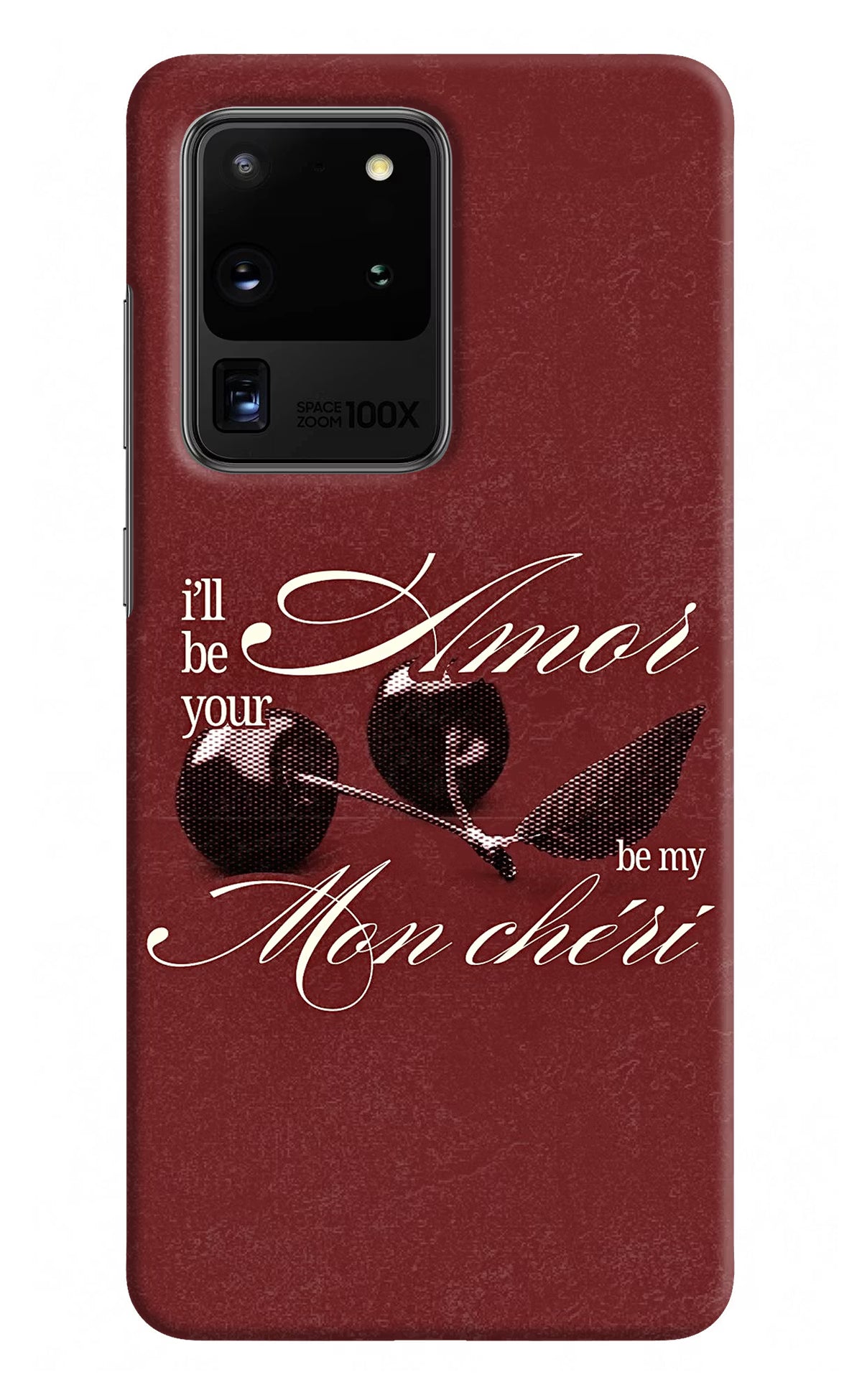 Velvet Cherry Samsung S20 Ultra Back Cover