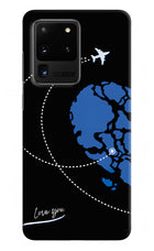 Love Orbit Samsung S20 Ultra Hard Case Back Cover by Casekaro