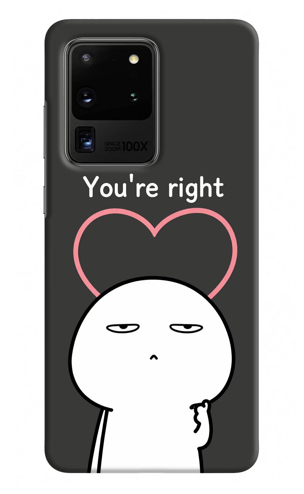 You're Right Samsung S20 Ultra Back Cover