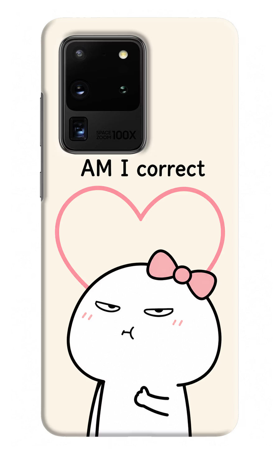 Always Right Samsung S20 Ultra Back Cover, Hard case