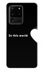 This World Samsung S20 Ultra Hard Case Back Cover by Casekaro