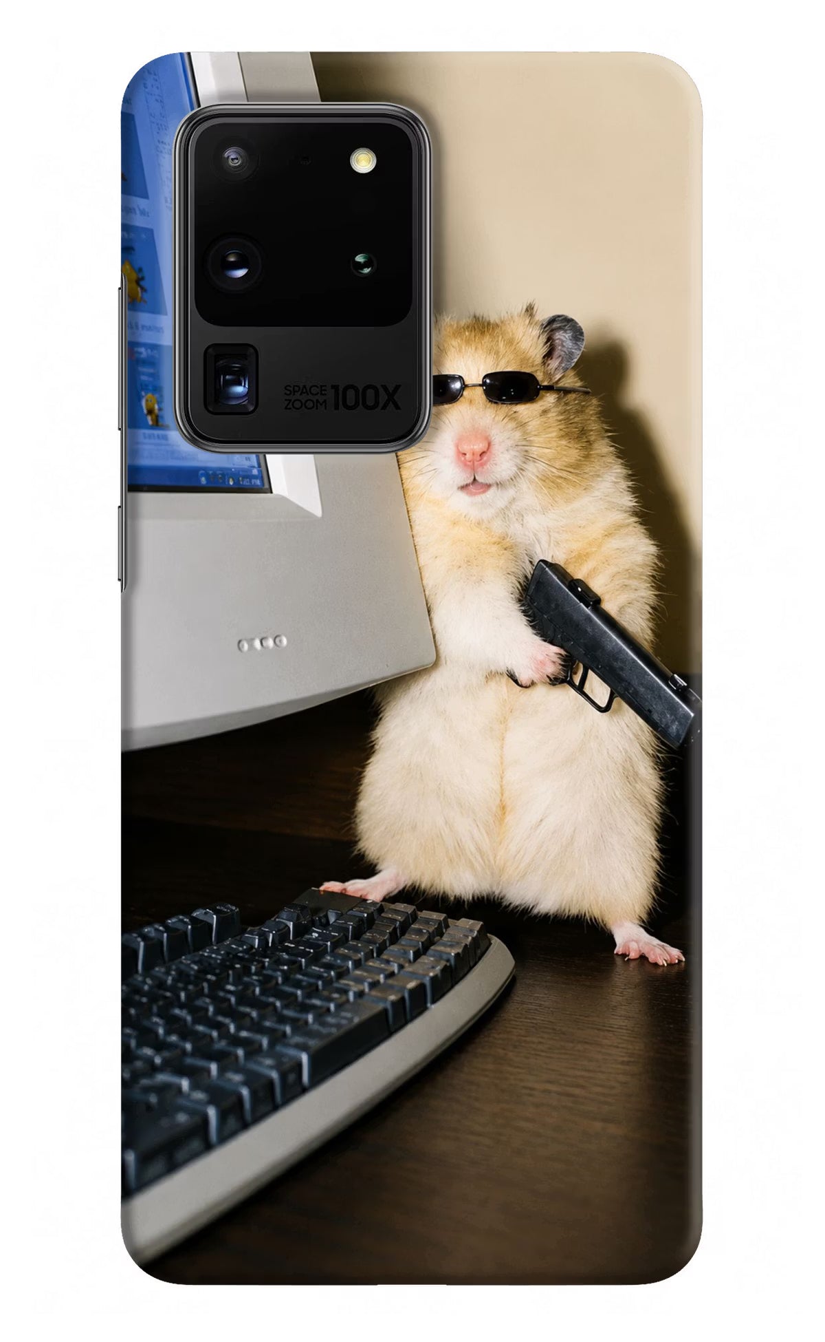 Hacker Hamster Samsung S20 Ultra Back Cover