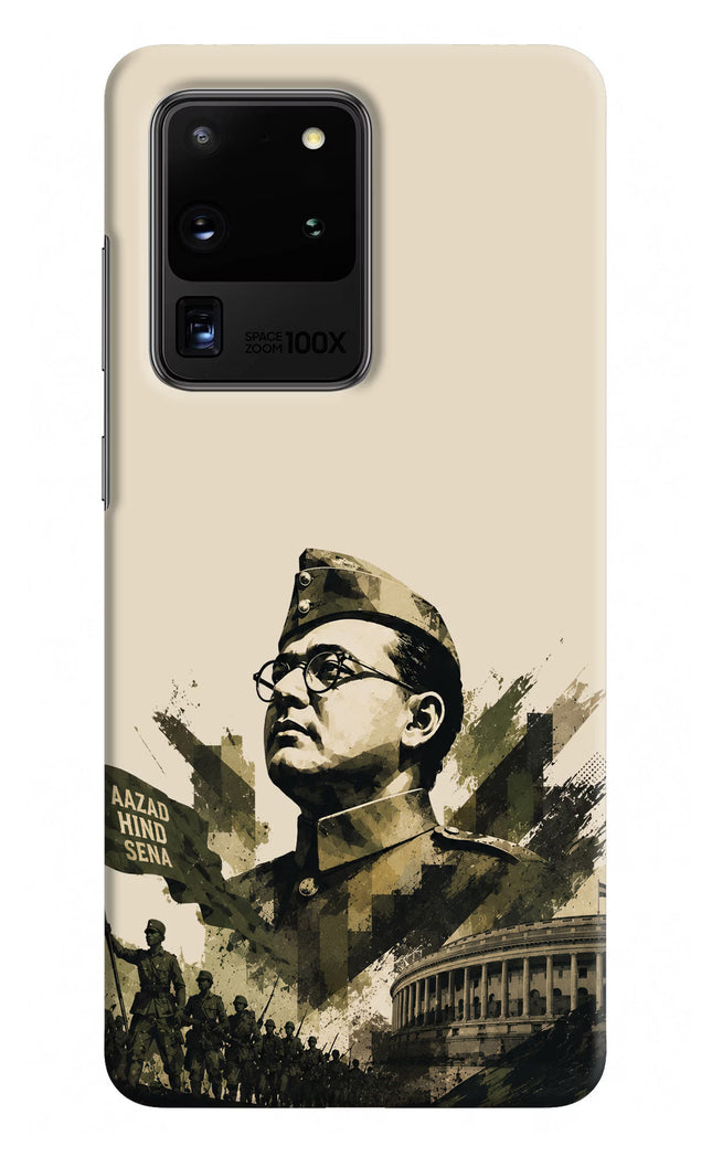 Netaji Rising Samsung S20 Ultra Hard Case Back Cover by Casekaro