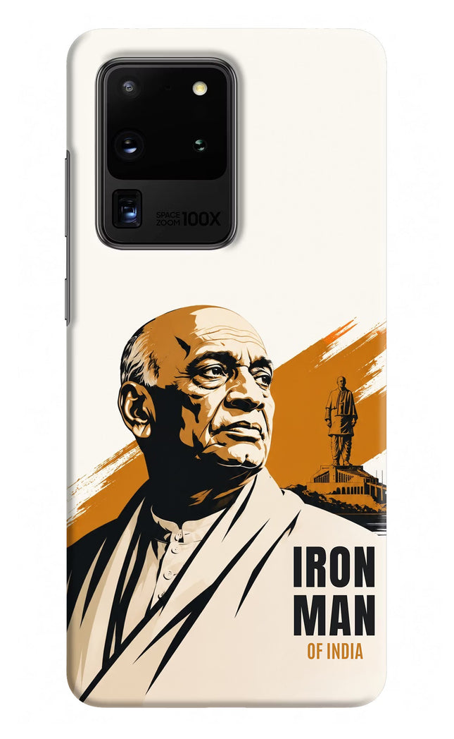 Sardar Patel Iron Will Samsung S20 Ultra Hard Case Back Cover by Casekaro