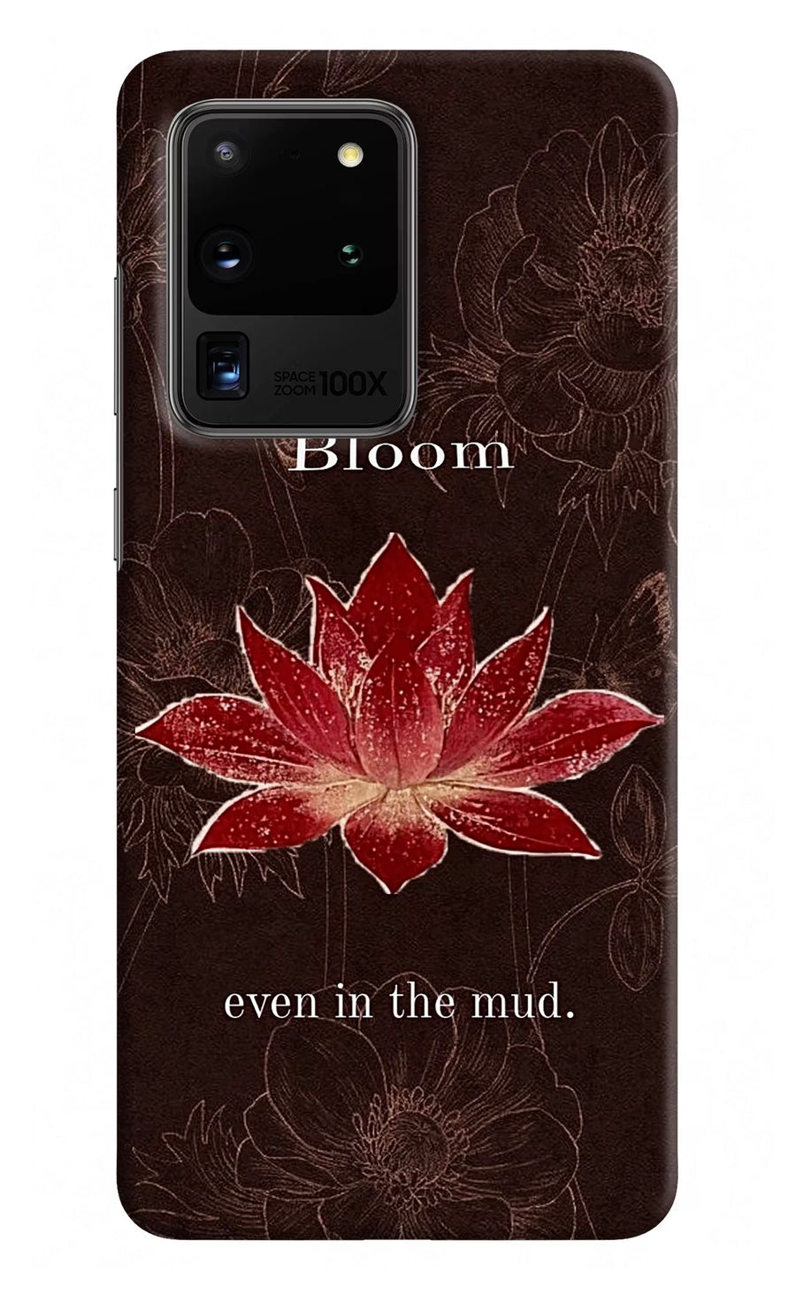 Bloom Samsung S20 Ultra Back Cover, Hard case