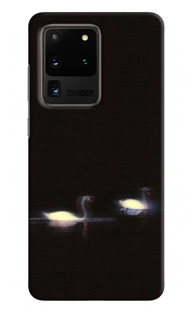 Silent Swans Samsung S20 Ultra Hard Case Back Cover by Casekaro
