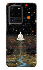 Space Monk Samsung S20 Ultra Hard Case Back Cover by Casekaro