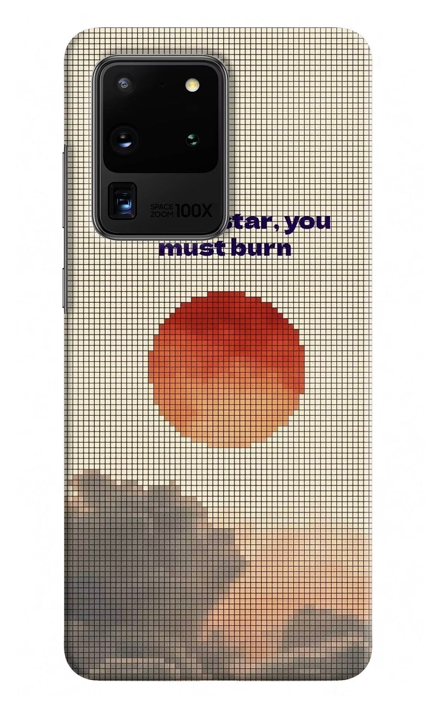 Pixel Sun Samsung S20 Ultra Back Cover, Hard case