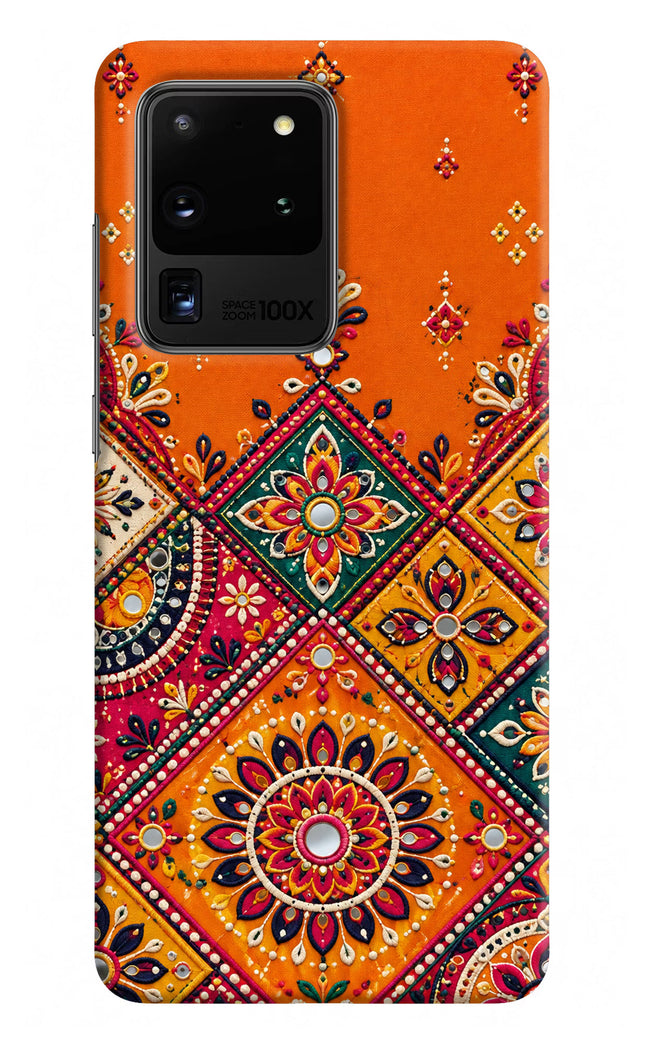 Kutch Glow Samsung S20 Ultra Hard Case Back Cover by Casekaro