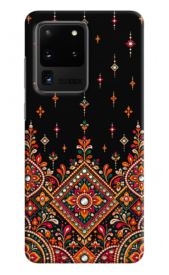 Noir Mehfil Samsung S20 Ultra Hard Case Back Cover by Casekaro