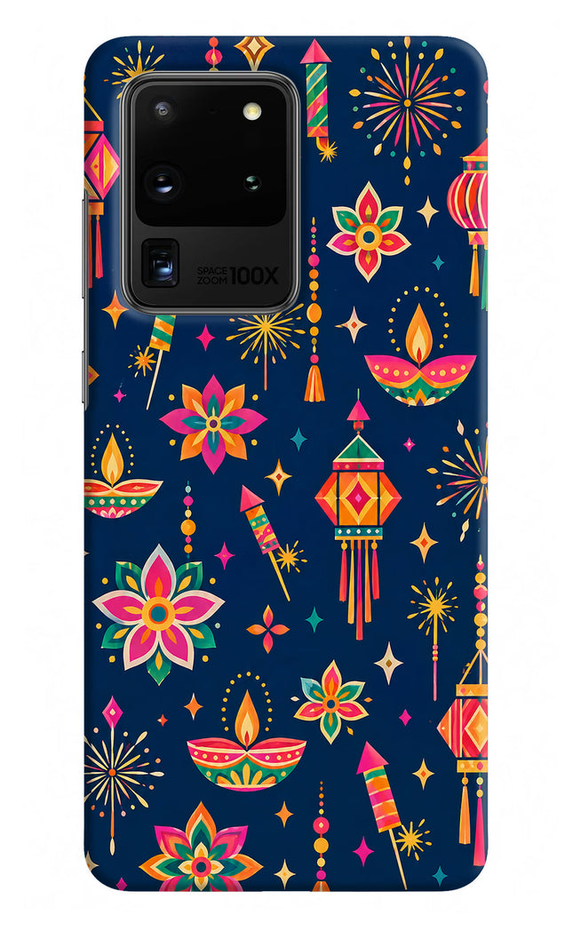 Festive Pop Samsung S20 Ultra Hard Case Back Cover by Casekaro