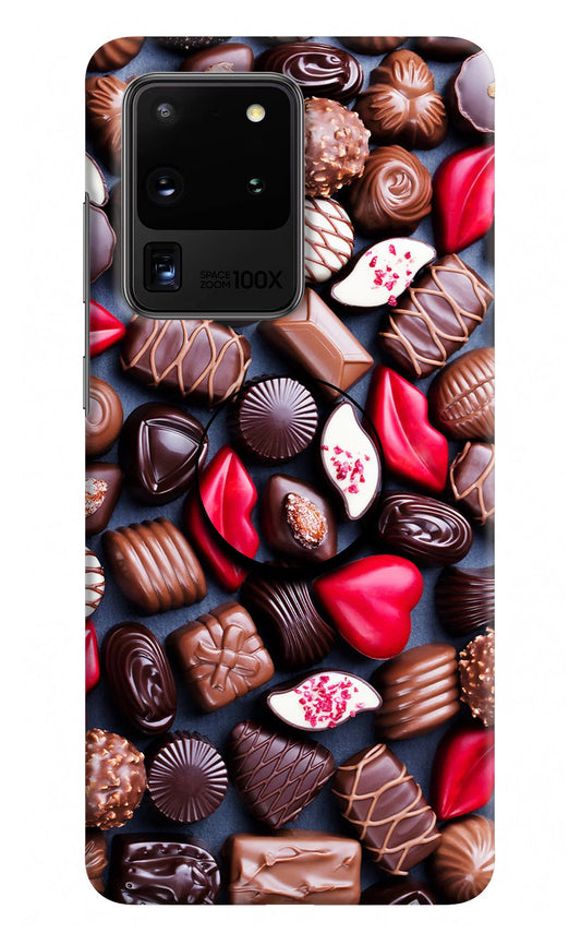 Chocolates Samsung S20 Ultra Pop Case by Casekaro