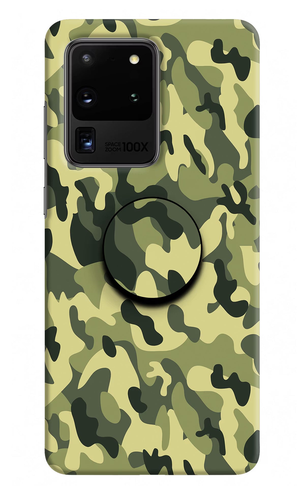 Camouflage Samsung S20 Ultra Pop Case by Casekaro