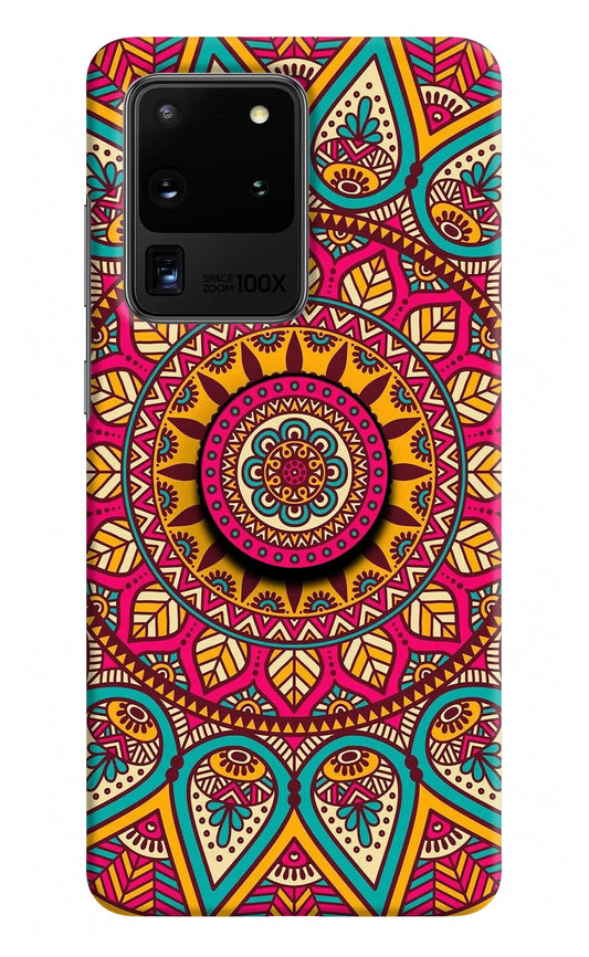 Mandala Samsung S20 Ultra Pop Case by Casekaro