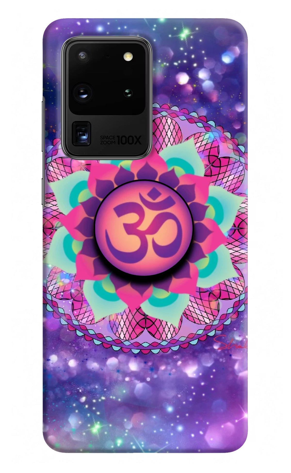 Om Purple Samsung S20 Ultra Pop Case by Casekaro