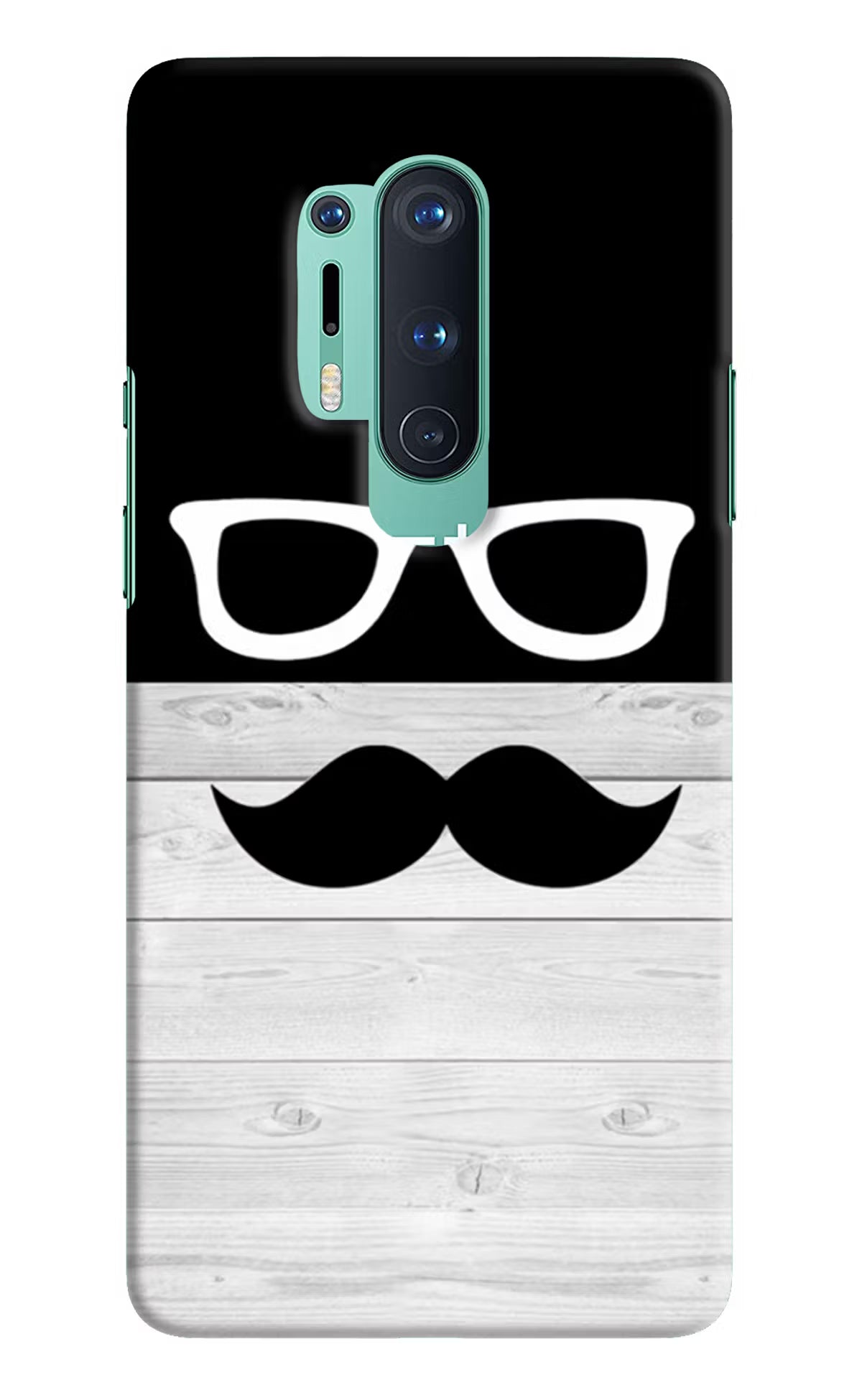 Mustache Oneplus 8 Pro Hard Case Back Cover by Casekaro