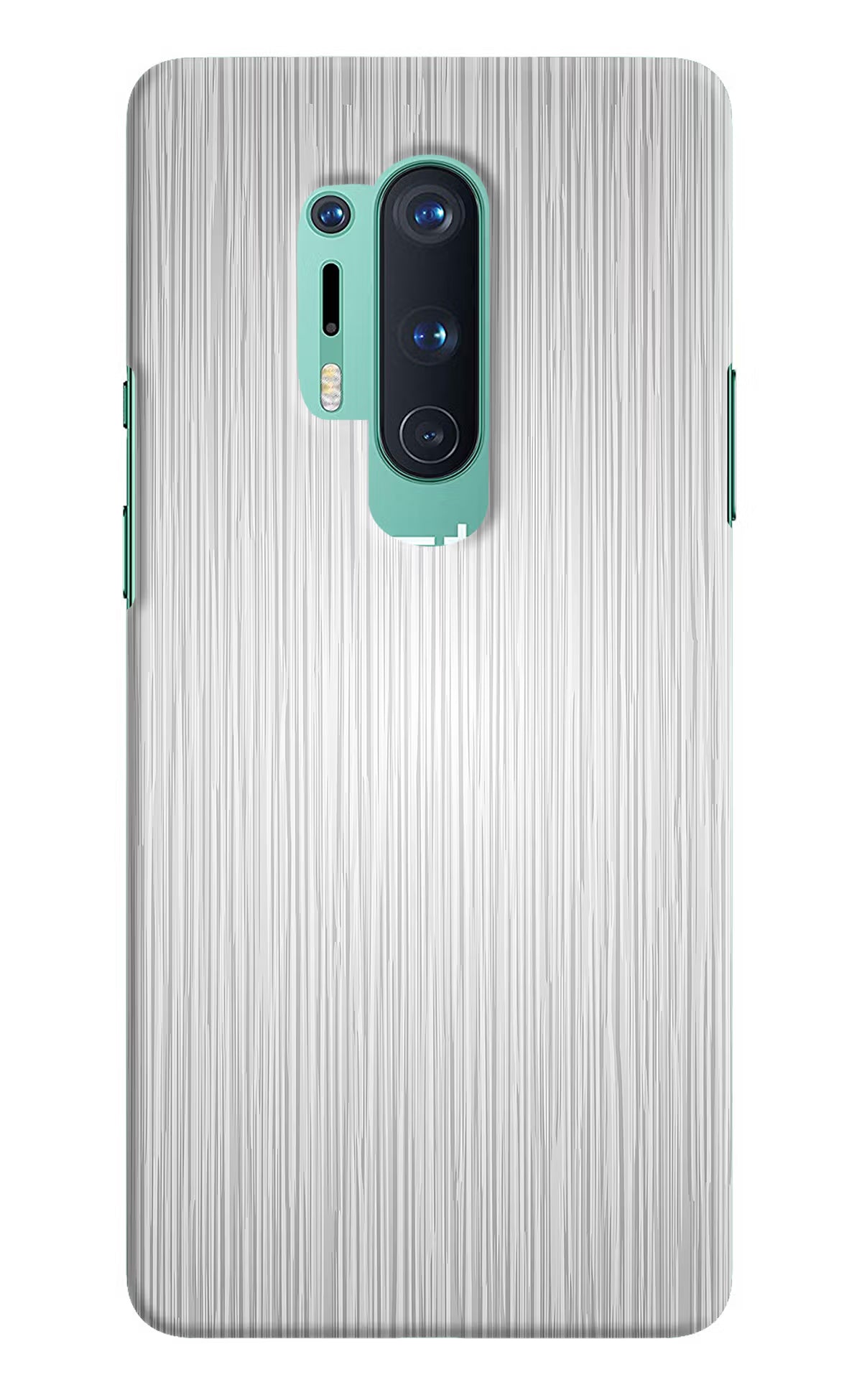 Wooden Grey Texture Oneplus 8 Pro Hard Case Back Cover by Casekaro