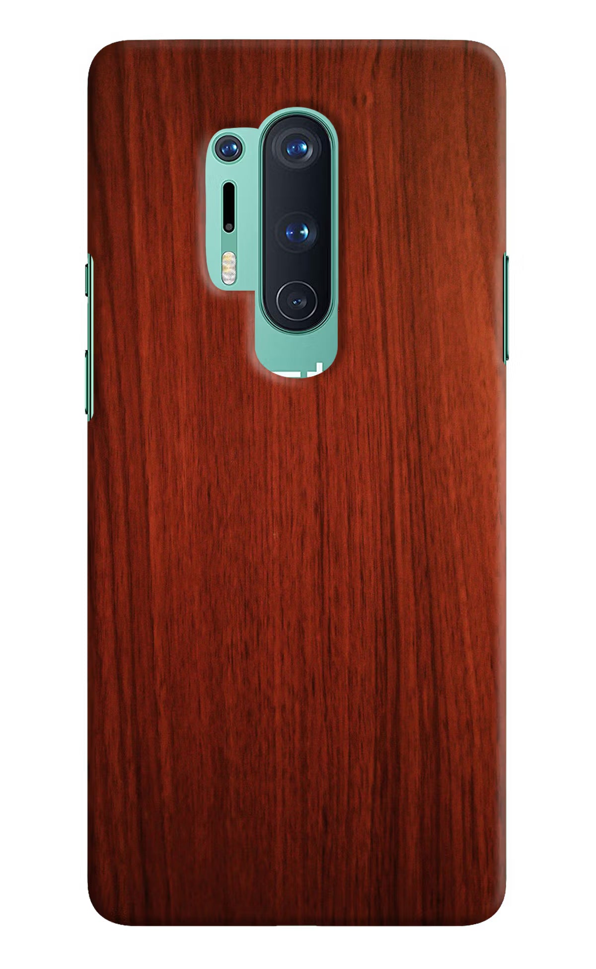 Wooden Plain Pattern Oneplus 8 Pro Hard Case Back Cover by Casekaro