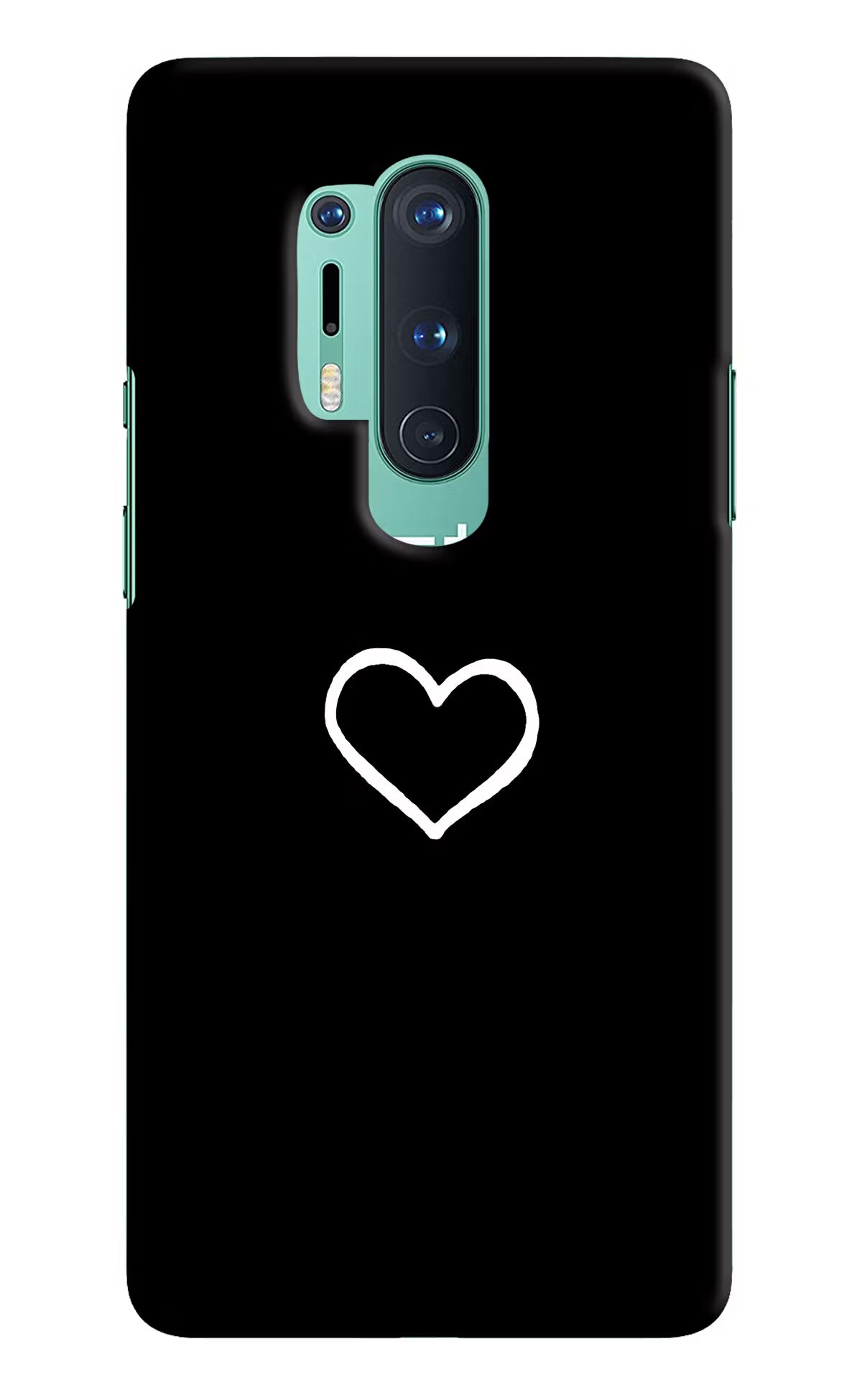 Heart Oneplus 8 Pro Hard Case Back Cover by Casekaro