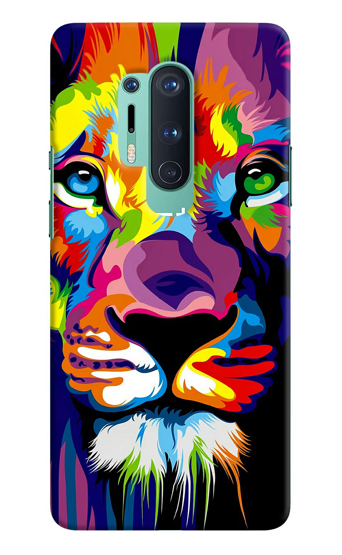 Lion Oneplus 8 Pro Hard Case Back Cover by Casekaro