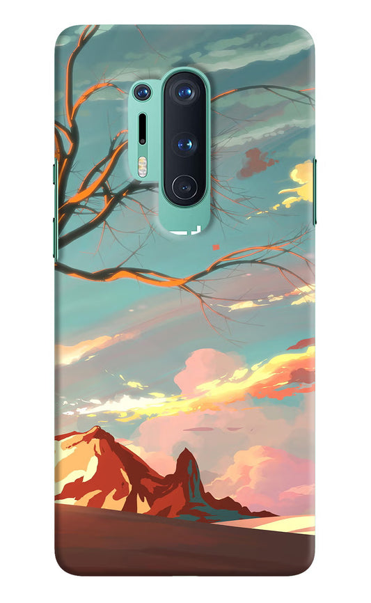 Scenery Oneplus 8 Pro Hard Case Back Cover by Casekaro