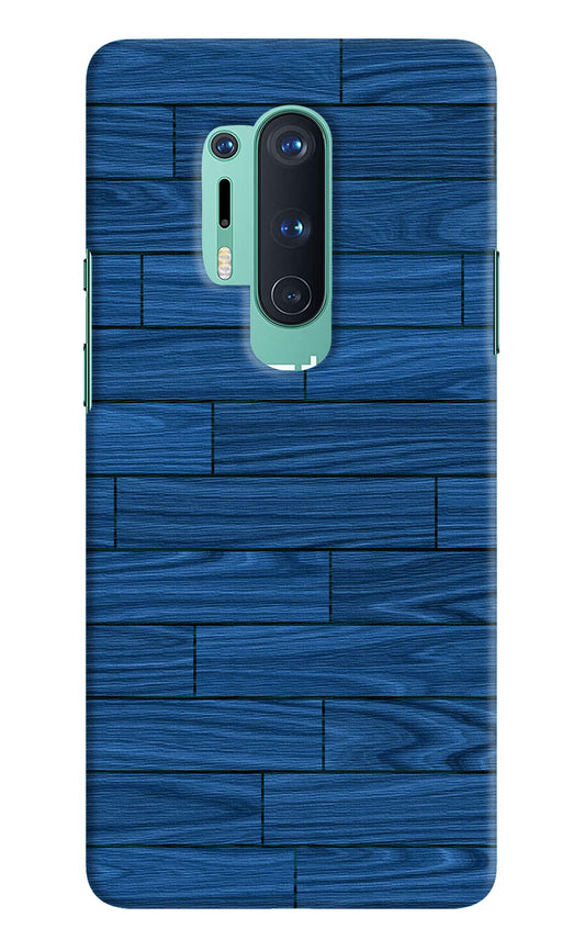 Wooden Texture Oneplus 8 Pro Hard Case Back Cover by Casekaro