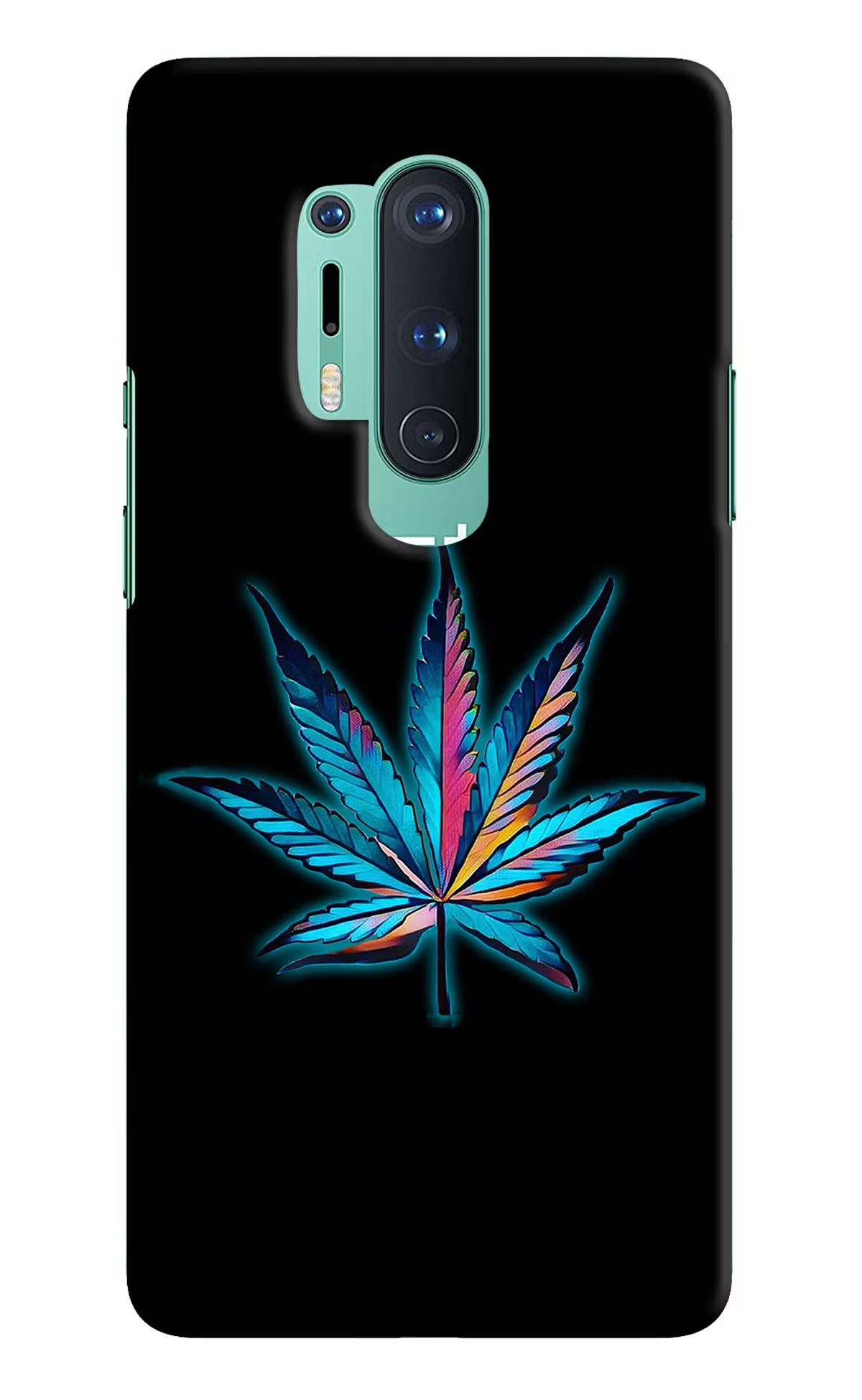Weed Oneplus 8 Pro Hard Case Back Cover by Casekaro