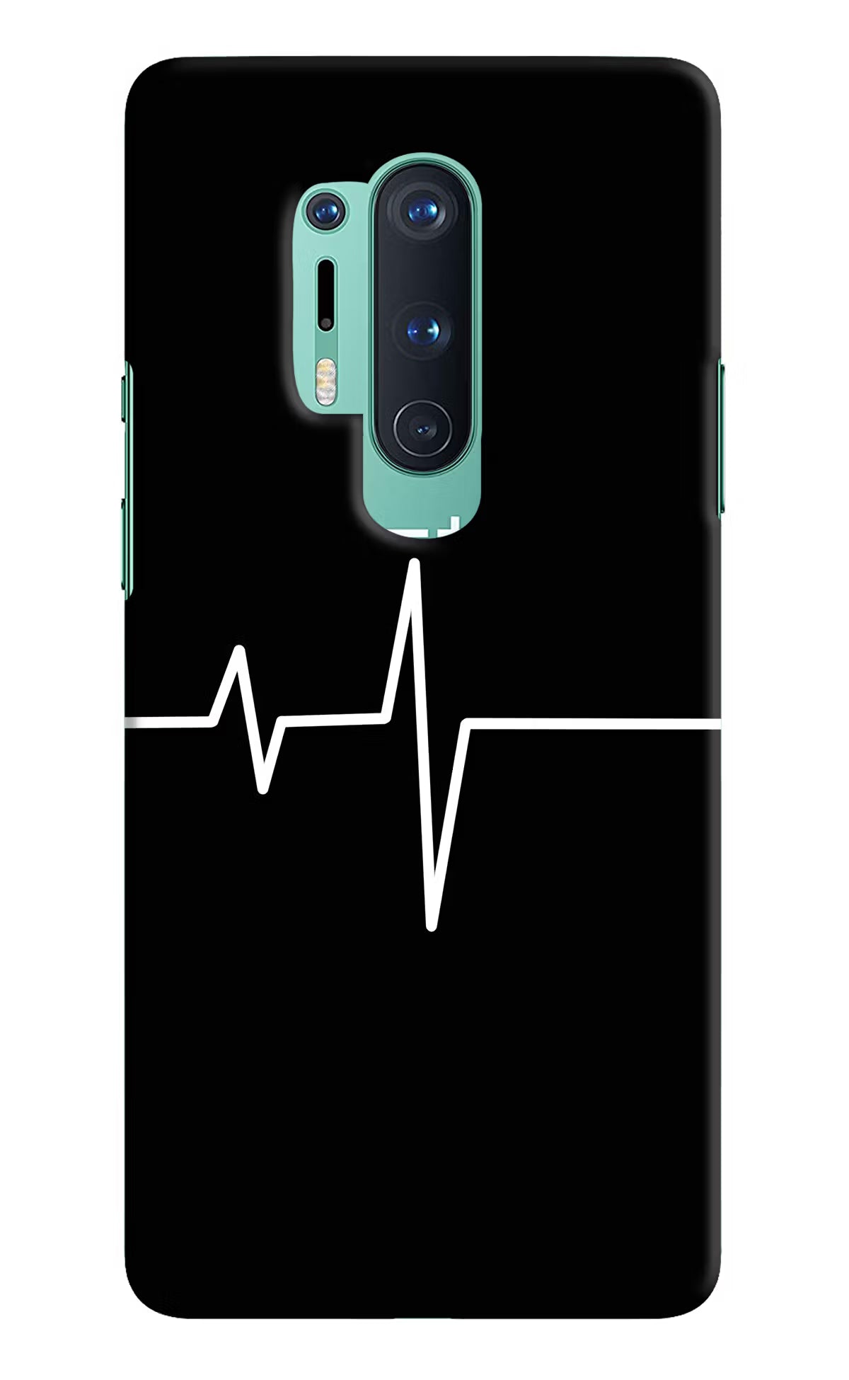 Heart Beats Oneplus 8 Pro Hard Case Back Cover by Casekaro