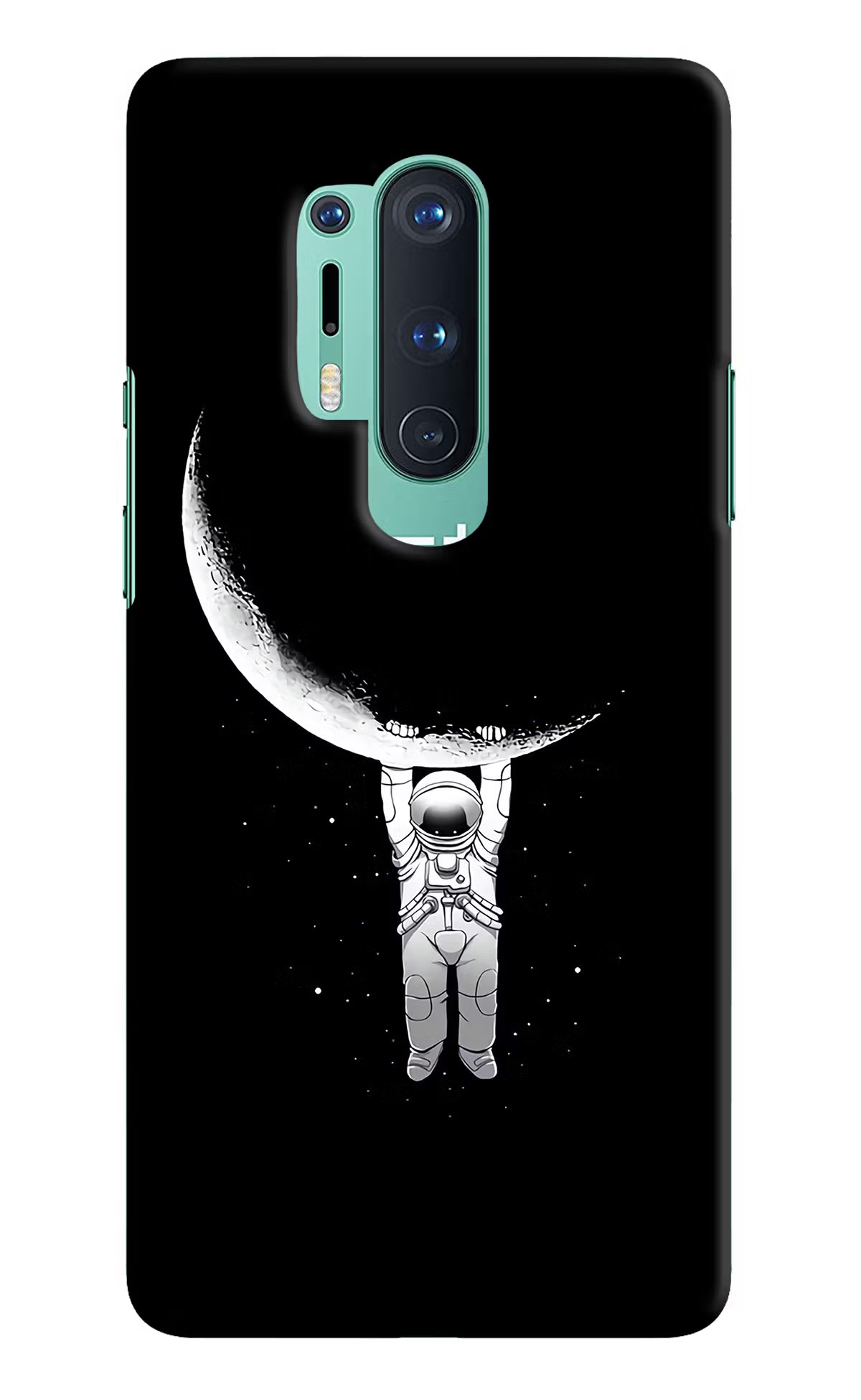 Moon Space Oneplus 8 Pro Hard Case Back Cover by Casekaro