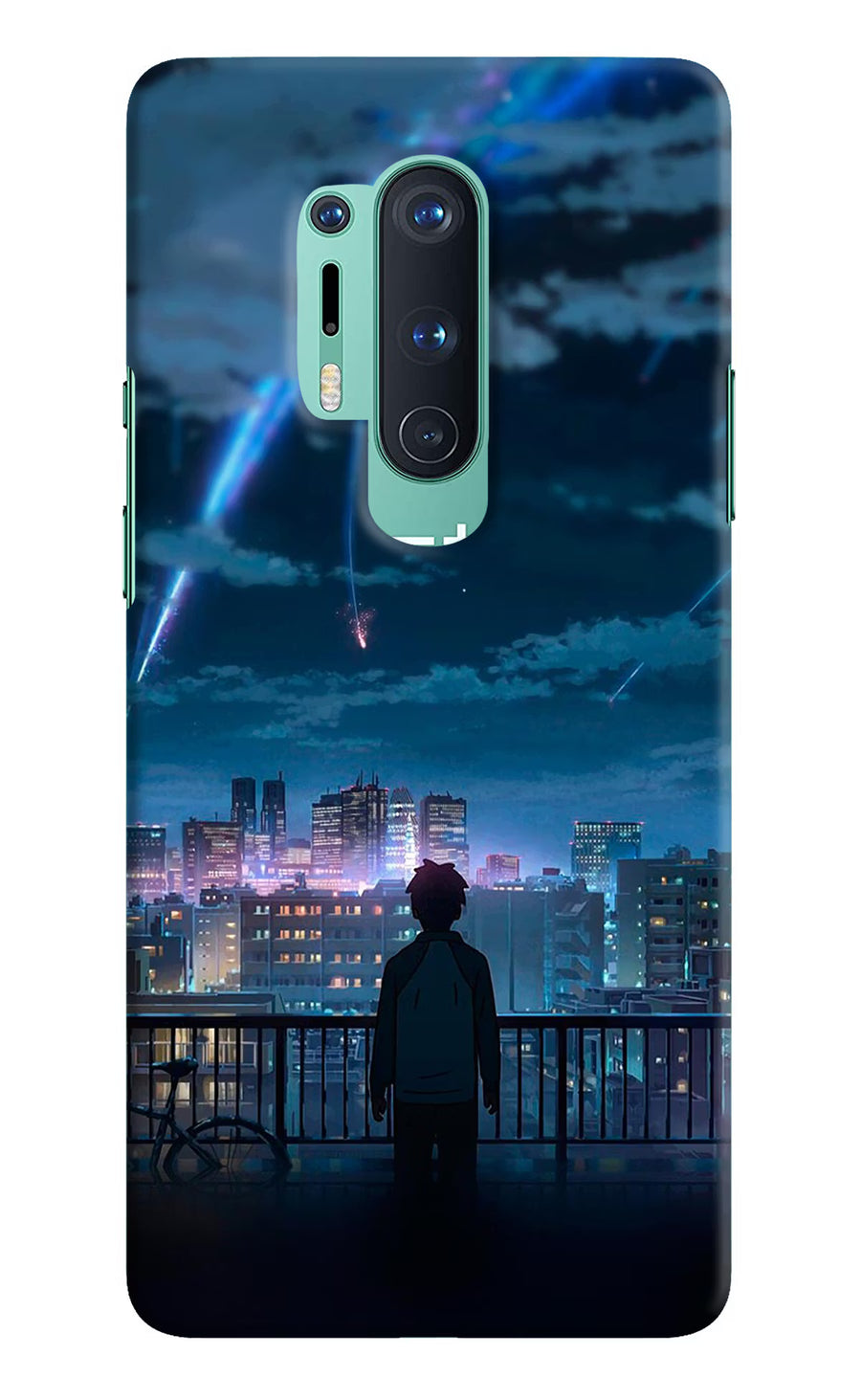 Anime Oneplus 8 Pro Back Cover, Hard case