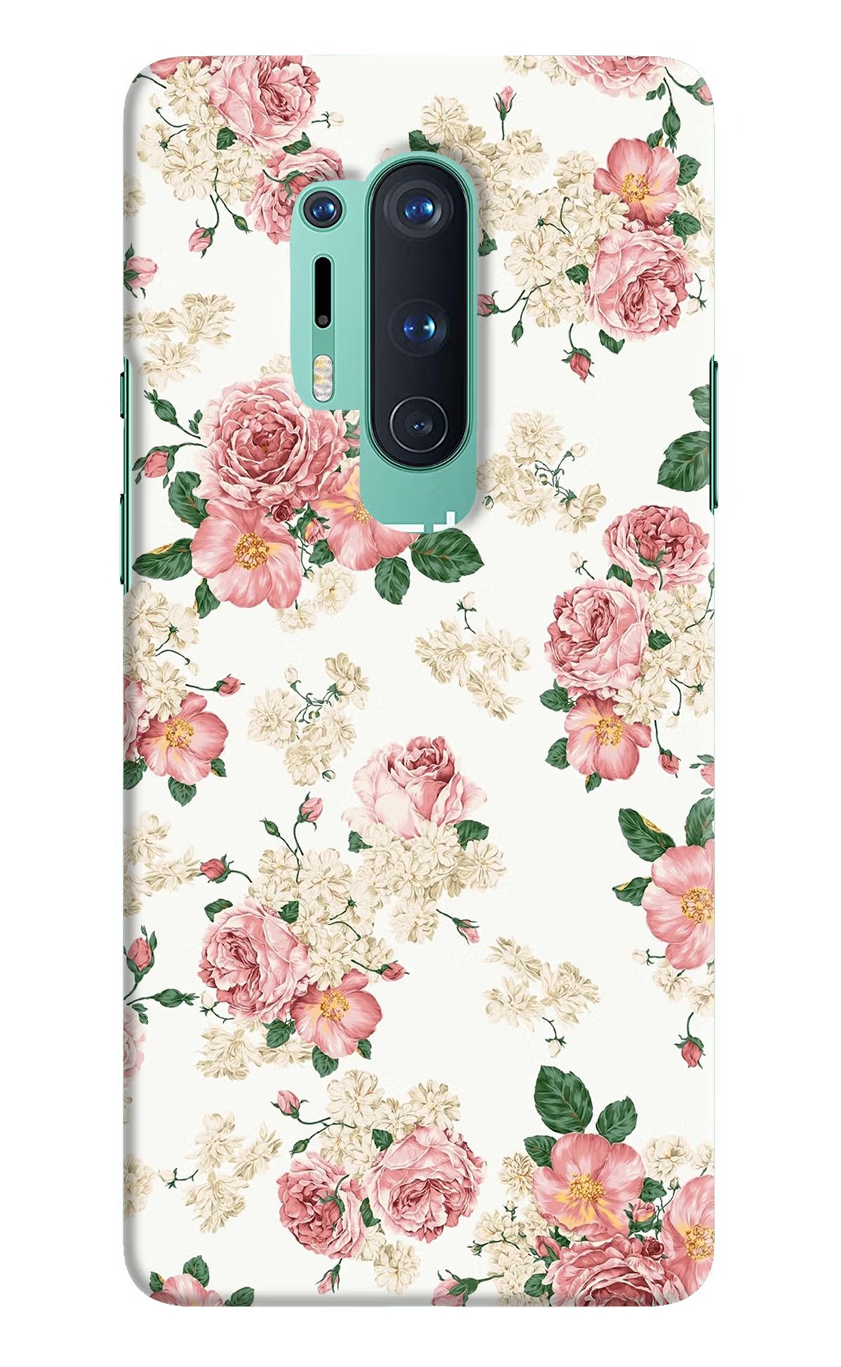 Flowers Oneplus 8 Pro Hard Case Back Cover by Casekaro