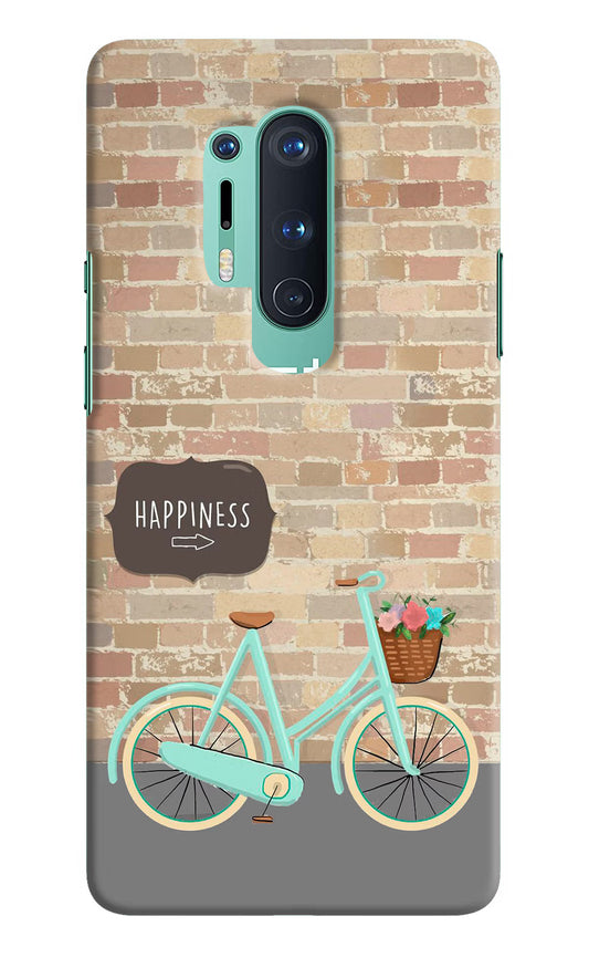Happiness Artwork Oneplus 8 Pro Hard Case Back Cover by Casekaro