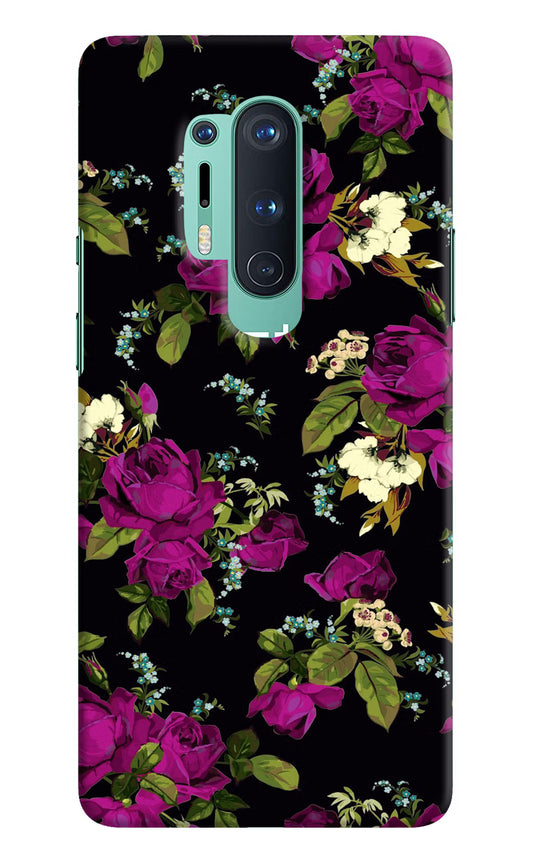 Flowers Oneplus 8 Pro Hard Case Back Cover by Casekaro