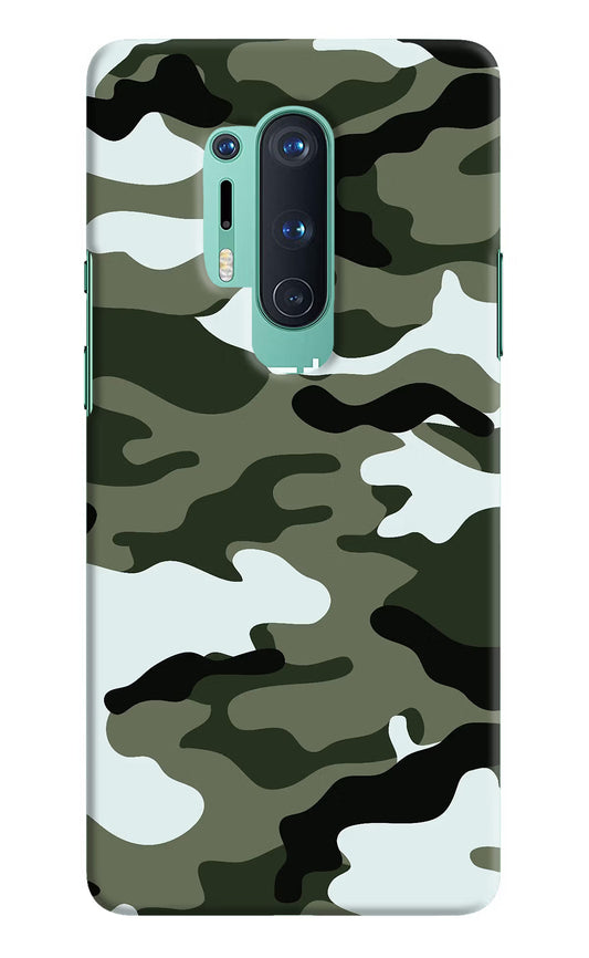 Camouflage Oneplus 8 Pro Hard Case Back Cover by Casekaro