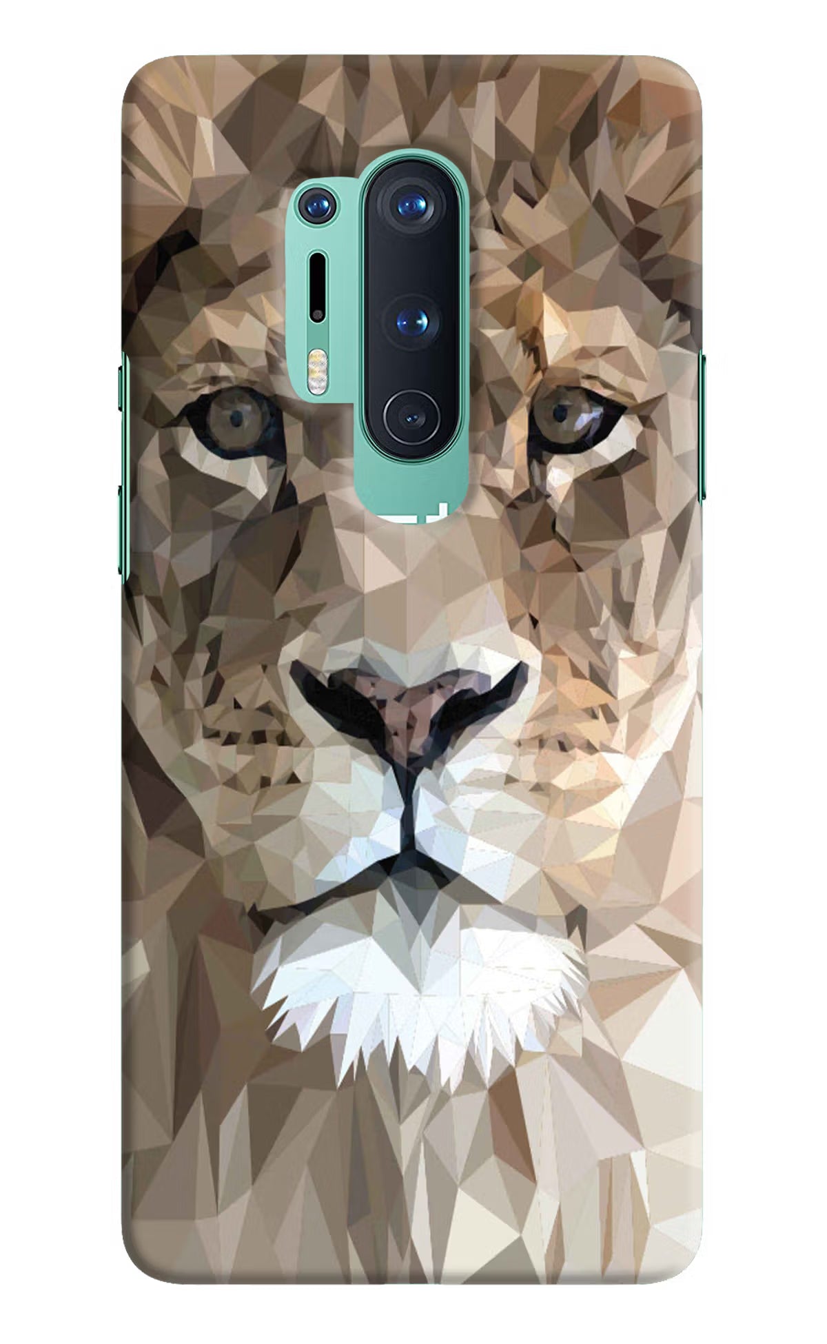 Lion Art Oneplus 8 Pro Hard Case Back Cover by Casekaro