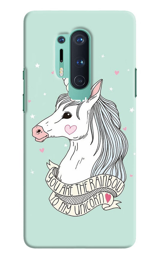 Unicorn Wallpaper Oneplus 8 Pro Hard Case Back Cover by Casekaro