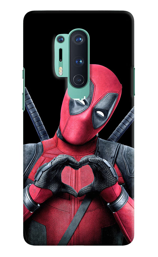 Deadpool Oneplus 8 Pro Hard Case Back Cover by Casekaro