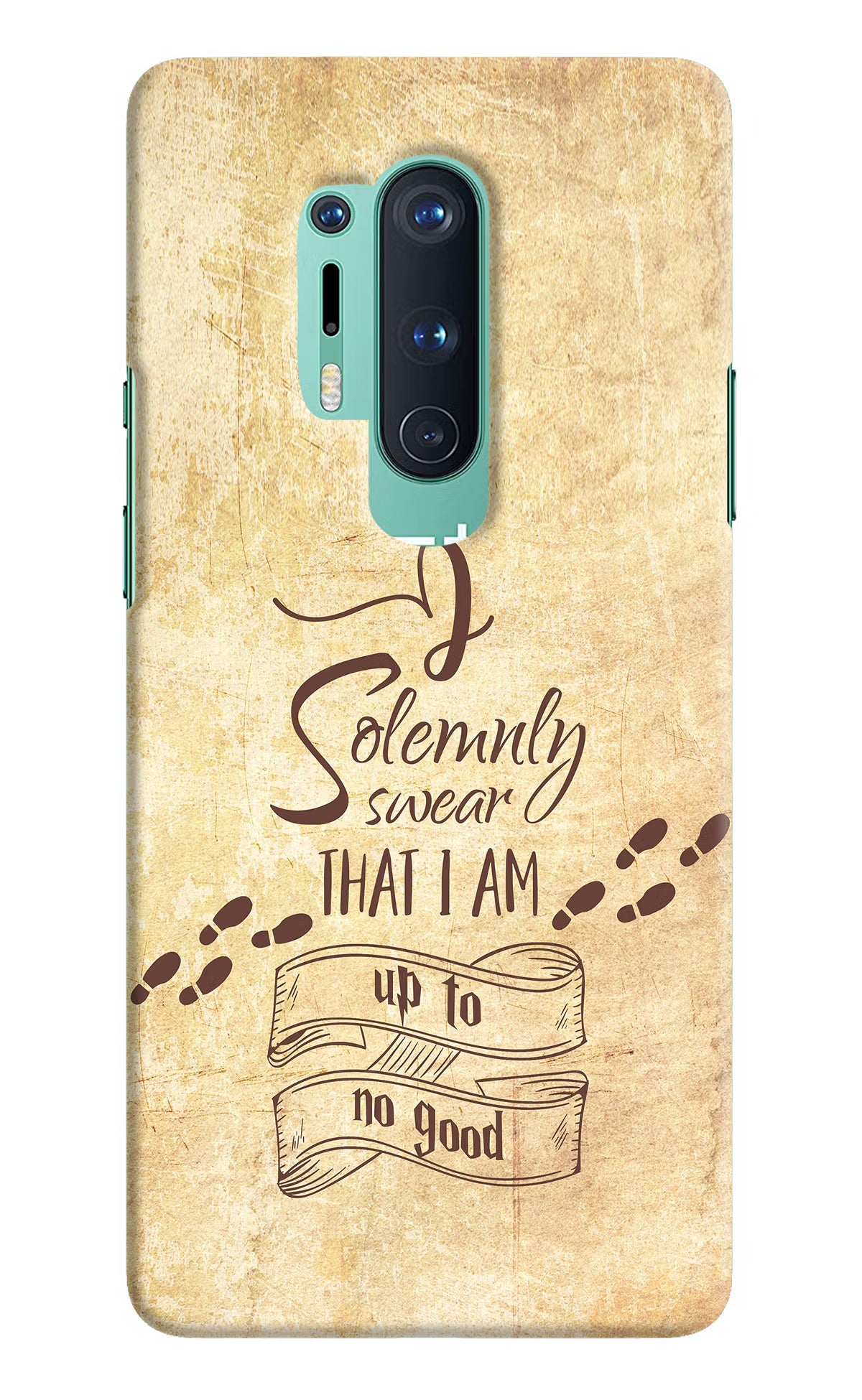 I Solemnly swear that i up to no good Oneplus 8 Pro Hard Case Back Cover by Casekaro