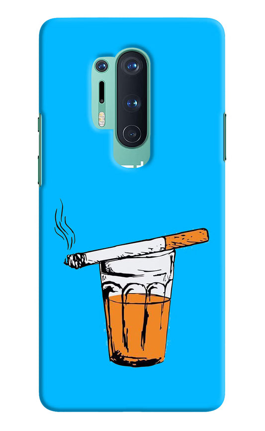 Chai Sutta Oneplus 8 Pro Hard Case Back Cover by Casekaro