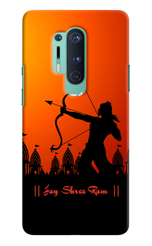 Lord Ram - 4 Oneplus 8 Pro Hard Case Back Cover by Casekaro
