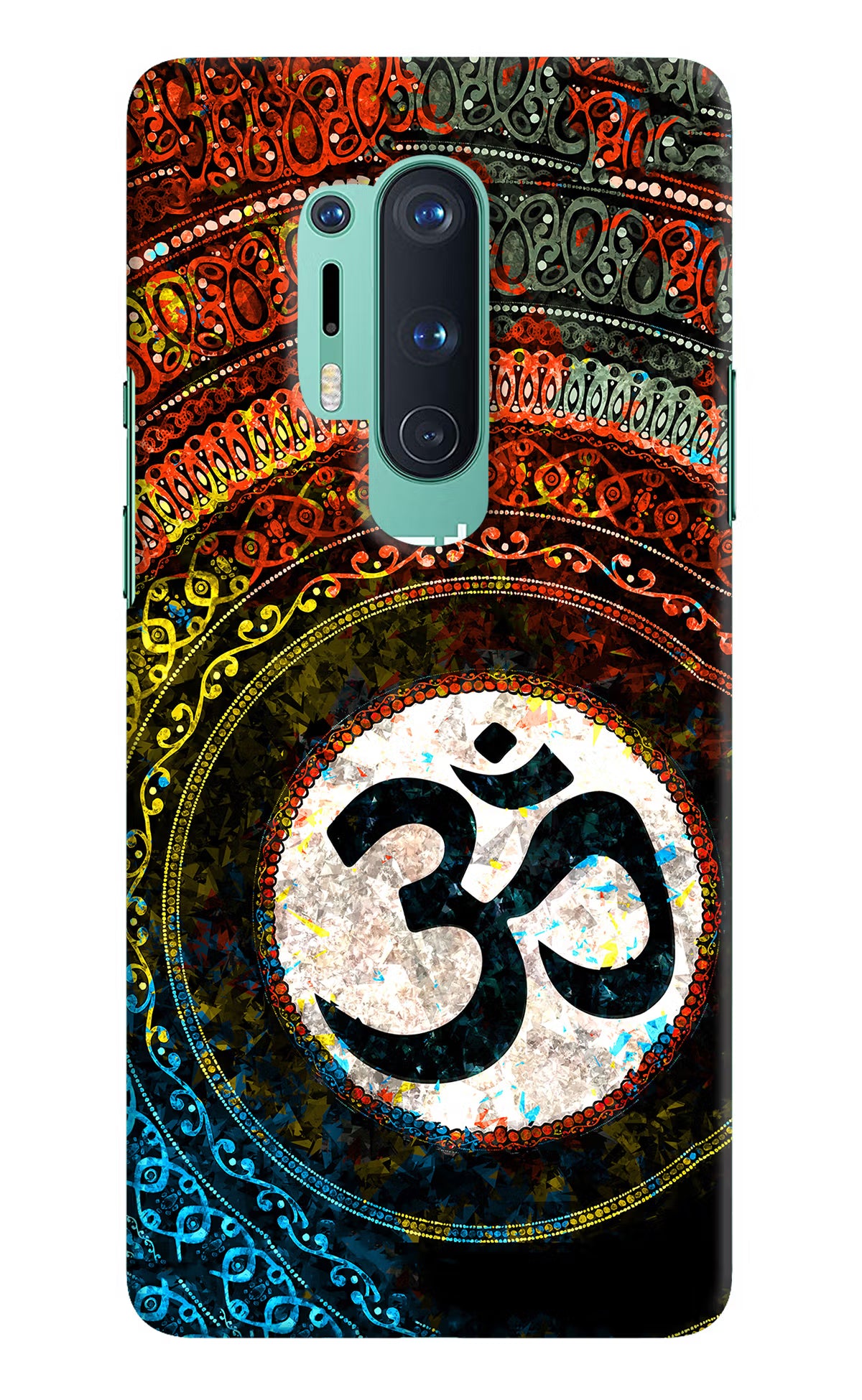 Om Cultural Oneplus 8 Pro Hard Case Back Cover by Casekaro
