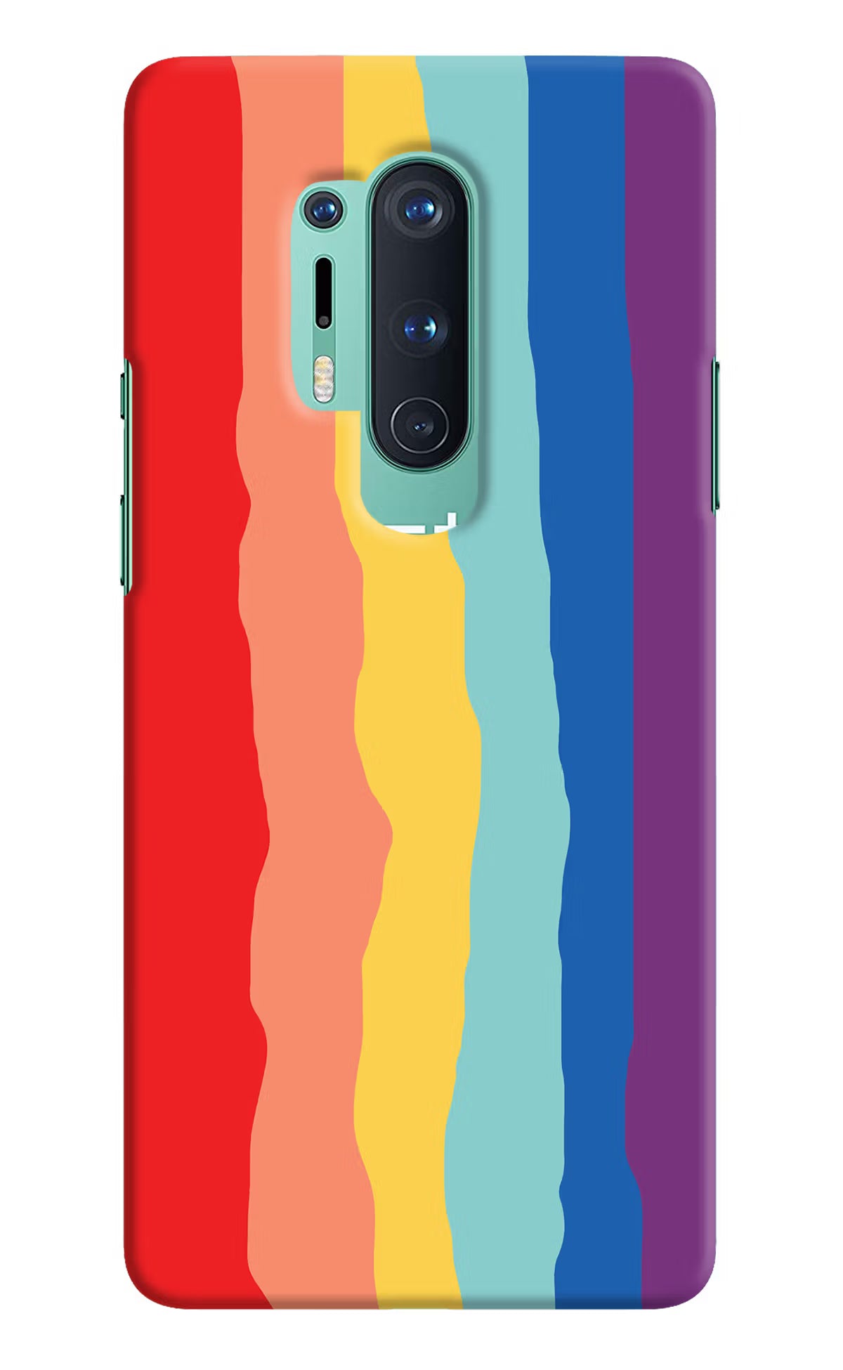 Rainbow Oneplus 8 Pro Hard Case Back Cover by Casekaro